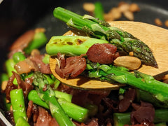 Quick Asparagus and Bacon