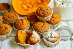 Pumpkin Muffins with Bacon