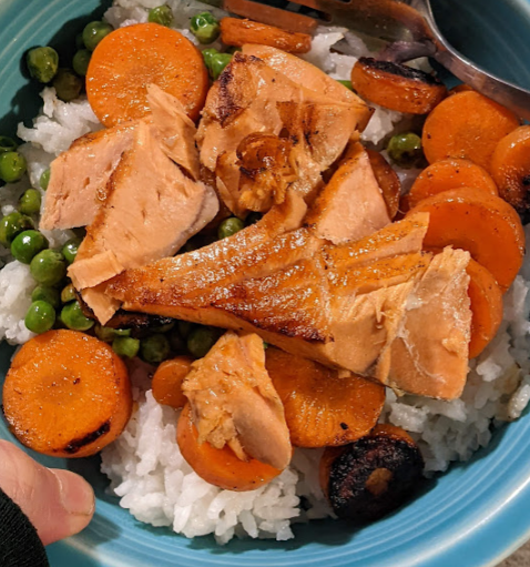 Simple Salmon Bowls