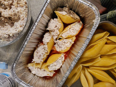 Simple Freezer Stuffed Shells