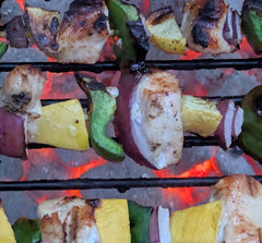 Grilled Garlic Herb Chicken Kabob
