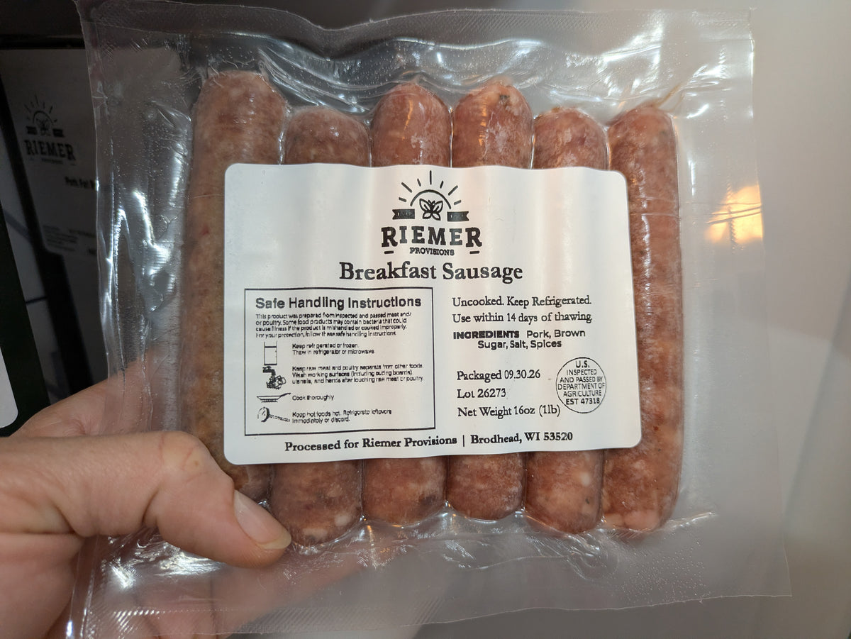 Breakfast Sausage (Pork Seasoned Sausage)