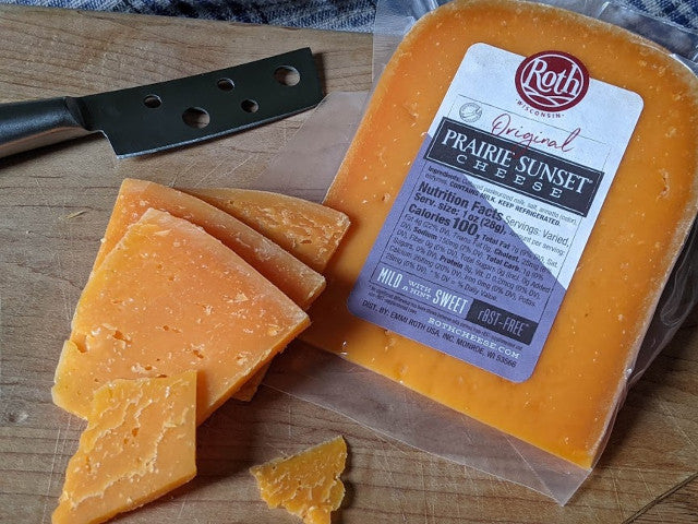 Prairie Sunset Cheese Wedge