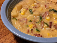 Zucchini Bacon Chowder