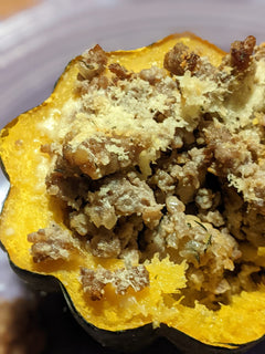 Easy Stuffed Acorn Squash