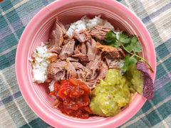 Instant Cuban Pork Shoulder with Cilantro Lime Rice