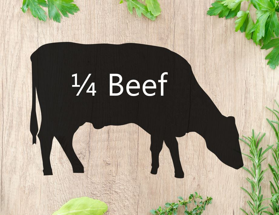 1/4 Beef - 90+ pounds