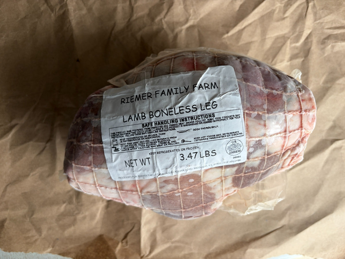 Leg of Lamb (Boneless), frozen pack